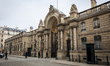 The illustration photo shows the entrance of the Elysee Presidential Palace in Paris, Fran...