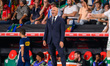 Roberto Martinez, head coach of Portugal, reacts during the European World Cup Qualifiers...