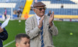 Oldham Athletic Chairman Frank Rothwell attends the Sky Bet League 2 match between Oldham...