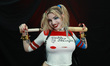 Cosplayer Emily from New York City dresses as Harley Quinn from Suicide Squad for New York...
