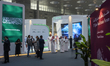 Visitors are at the pavilion of the Ministry of Investment of Saudi Arabia at the 'Citysca...