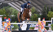 Guido Grimaldi (ITA) rides Gentleman in the Longines Global Champions Tour Grand Prix of R...