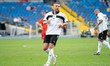 Lukas Podolski plays during the Legendy na Slaskim, a friendly football match between lege...