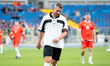 Lukas Podolski plays during the Legendy na Slaskim, a friendly football match between lege...