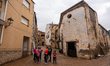Residents of the town of Godall clean houses and streets after flooding caused by DANA Ali...