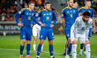 Oleh Ocheretko, Nazar Voloshyn, and Oleksiy Gutsulyak play during the FIFA World Cup 2026...