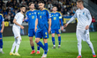 Oleksiy Gutsulyak plays during the FIFA World Cup 2026 Qualifier match between Ukraine and...