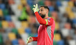 Gianluigi Donnarumma greets the fans at the end of the match during the FIFA 2026 World Cu...
