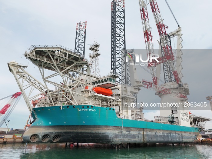 Offshore Wind Power Installation Vessel