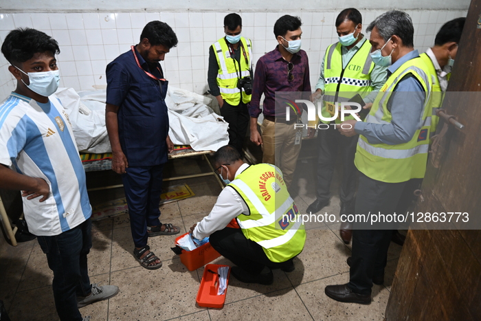 Garment Factory And Chemical Warehouse Fire In Dhaka, Bangladesh
