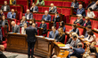 MP deputies and ministers listen to the French Prime Minister Sebastien Lecornu's speech d...