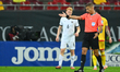 Referee Davide Massa of Italy officiates during the FIFA World Cup 2026 qualifier match be...