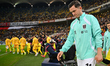Michael Gregoritsch of Austria is in action during the FIFA World Cup 2026 qualifier match...
