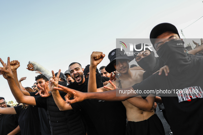 Mass Protest Demanding Dismantling Of Polluting Units Of Tunisian Chemical Group In Gabes