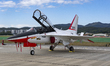 A KAI T-50 Golden Eagle is displayed during the Seoul International Aerospace and Defense...