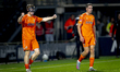 Willem II Tilburg forward Devin Haen scores the 0-1 and celebrates the goal during the mat...