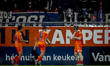 Willem II Tilburg forward Devin Haen scores the 0-3 and celebrates the goal during the mat...