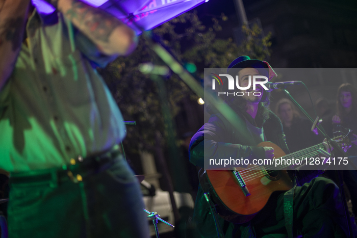 Live Performance Of The Bad Week Band