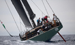 The ''12'' racing yacht sails after exiting the Malta Grand Harbour in Valletta, Malta, on...