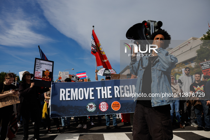No Kings Protest Against Trump In Washington