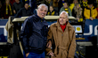Bob Maaskant and Robert Maaskant are present during the match between NAC Breda and PEC Zw...