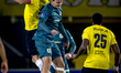 NAC Breda defender Boy Kemper and PEC Zwolle forward Kaj de Rooij play during the match be...