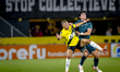 NAC Breda forward Sydney van Hooijdonk and PEC Zwolle defender Anselmo Garcia MacNulty pla...