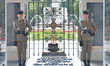 A view of the Guards at the Unknown Soldier Tomb in Warsaw.    On Tuesday, 21 June 2016,...