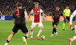 Kenneth Taylor of AFC Ajax plays during the match between Ajax Amsterdam and AZ Alkmaar at...