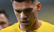 Ianis Hagi of Romania plays during the friendly match between Romania and Moldova at Natio...