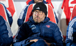 Rakow Czestochowa coach Marek Papszun is seen during the game between KS Cracovia and Rako...