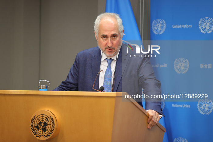 SG Spokesperson Stephane Dujarric Presser