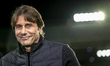 SSC Napoli trainer Antonio Conte is present during the match between PSV Eindhoven and SSC...
