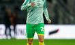 Oscar Schwartau of Norwich City warms up during the Sky Bet Championship match between Der...