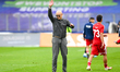 Leo Grozavu is present during the Universitatea Cluj vs. FC Botosani match, the 13th round...