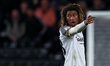 Dion Sanderson of Derby County gestures to teammates during the Sky Bet Championship match...