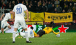 Ramy Bensebaini of Borussia Dortmund is in action during the UEFA Champions League 2025/26...