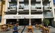 NICOSIA, CYPRUS - OCTOBER 22:An empty Piatsa Gourounaki Express restaurant is seen at the...