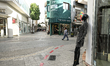 NICOSIA, CYPRUS - OCTOBER 22:A view of The Body Shop on Ledra's main pedestrian street in...