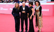 Marta Boldi, Massimo Boldi, Micaela Boldi, and Manuela Boldi attend the ''Tributes To The...