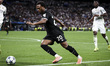 Juventus forward Lois Openda, 20, is in action during the UEFA Champions League knockout p...