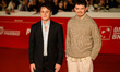 Oscar Boyson and Asa Butterfield attend the ''Our Hero, Balthazar'' red carpet during the...