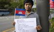 NUT SARAVUTH, 38, a Cambodian resident who lives in South Korea for eight years and is cur...