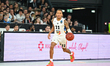 Daron Russell plays during the U-BT Cluj-Napoca vs. Umana Reyer Venice game in the BKT Eur...