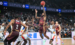 RJ Cole is in action during the U-BT Cluj-Napoca vs. Umana Reyer Venice game in the BKT Eu...