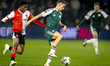 Panathinaikos FC midfielder Filip Duricic and SC Feyenoord Rotterdam defender Givairo Read...