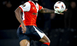 SC Feyenoord Rotterdam forward Cyle Larin plays during the match between SC Feyenoord Rott...