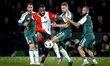 SC Feyenoord Rotterdam forward Cyle Larin plays during the match SC Feyenoord Rotterdam vs...