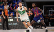 Deividas Sirvydis of Zalgiris Kaunas is in action during the EuroLeague Regular Season Rou...