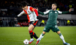 SC Feyenoord Rotterdam forward Ayase Ueda and Panathinaikos FC midfielder Adam Gnezda Ceri...